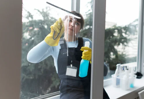 Nettoyage de vitres intérieures et extérieures à Vernioz